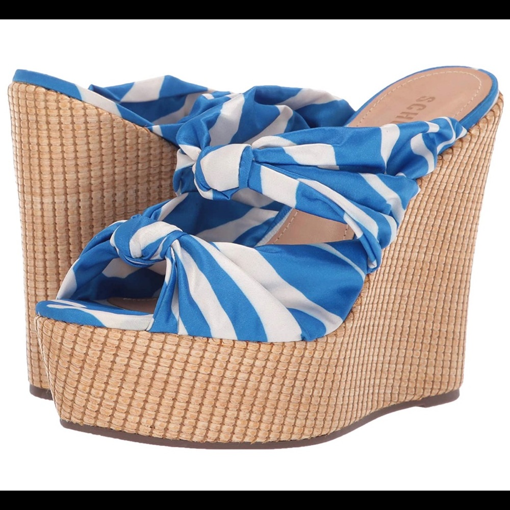 SCHUTZ Wedge Sandal Size 8